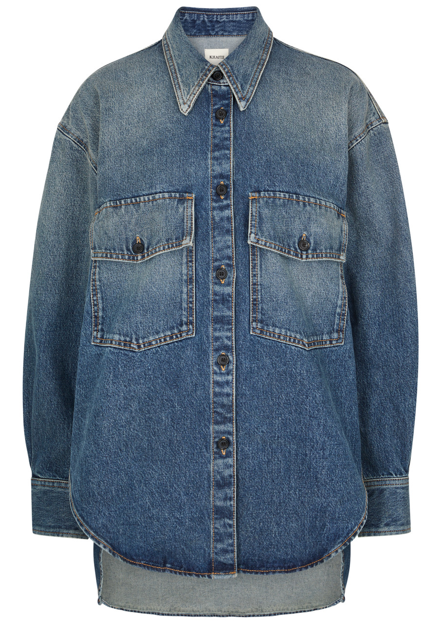 Khaite Mahmet Denim Shirt - XS (UK6 /xs)