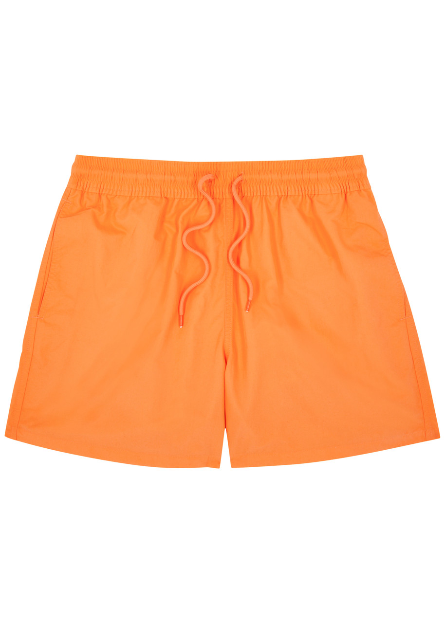 Colorful Standard Shell Swim Shorts In Orange