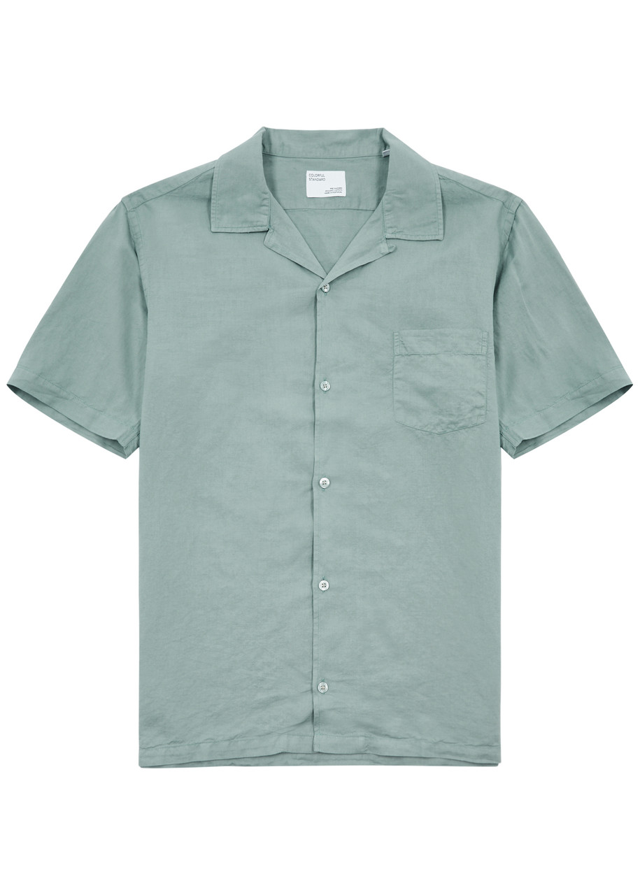 Colorful Standard Cotton-blend Shirt In Blue