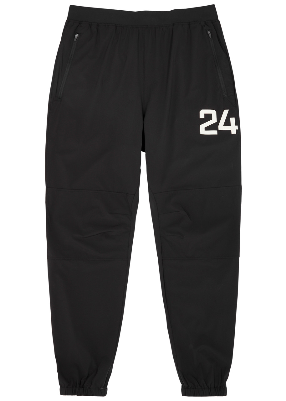 Represent 247 Printed Shell Sweatpants In Black
