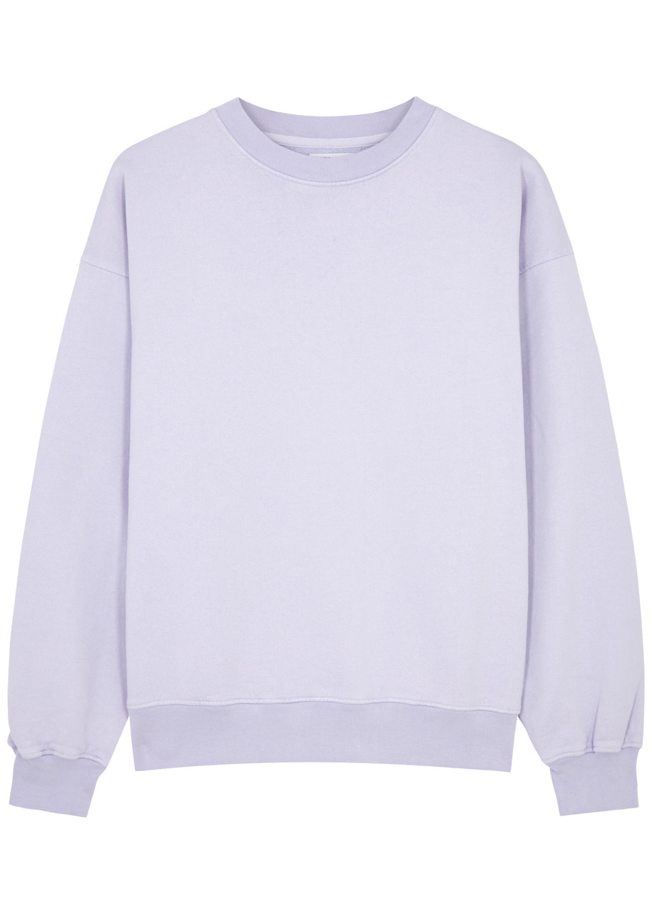 Colorful Standard Cotton Sweatshirt In Lilac