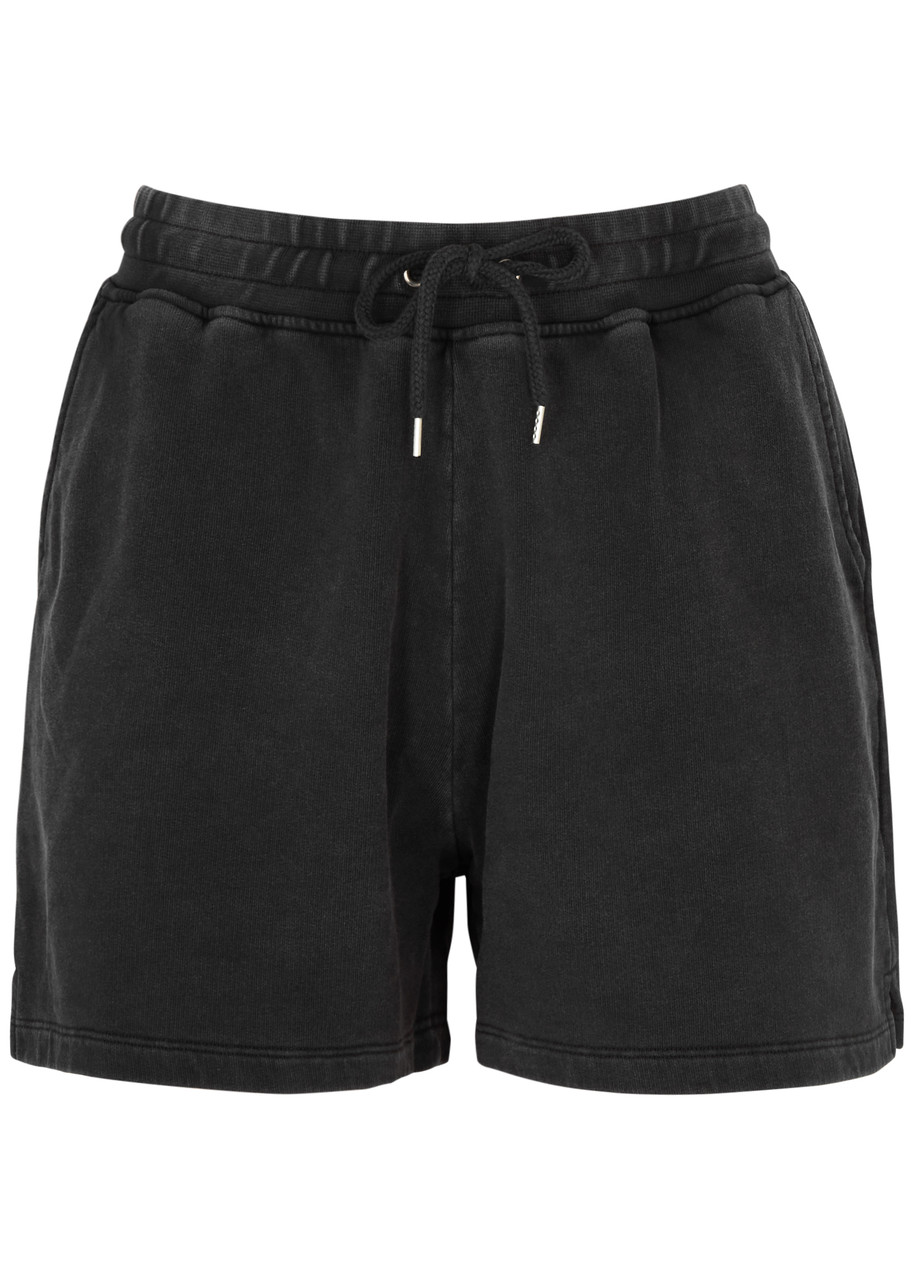 Colorful Standard Cotton Shorts In Black