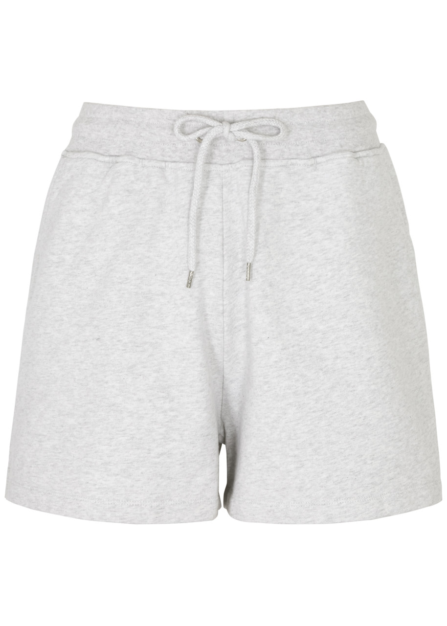 Shop Colorful Standard Cotton Shorts In Grey