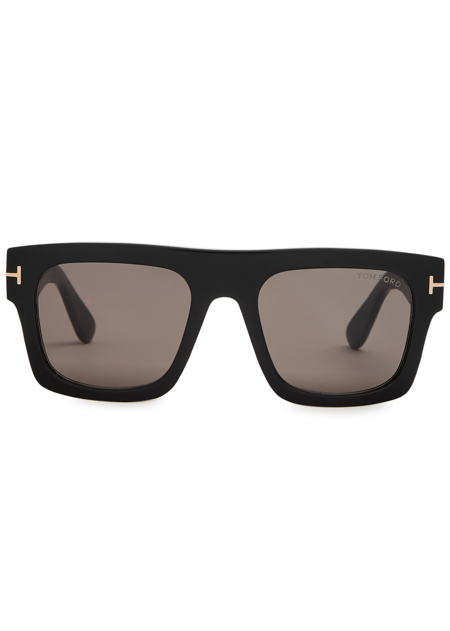 TOM FORD TOM FORD FAUSTO SQUARE-FRAME SUNGLASSES