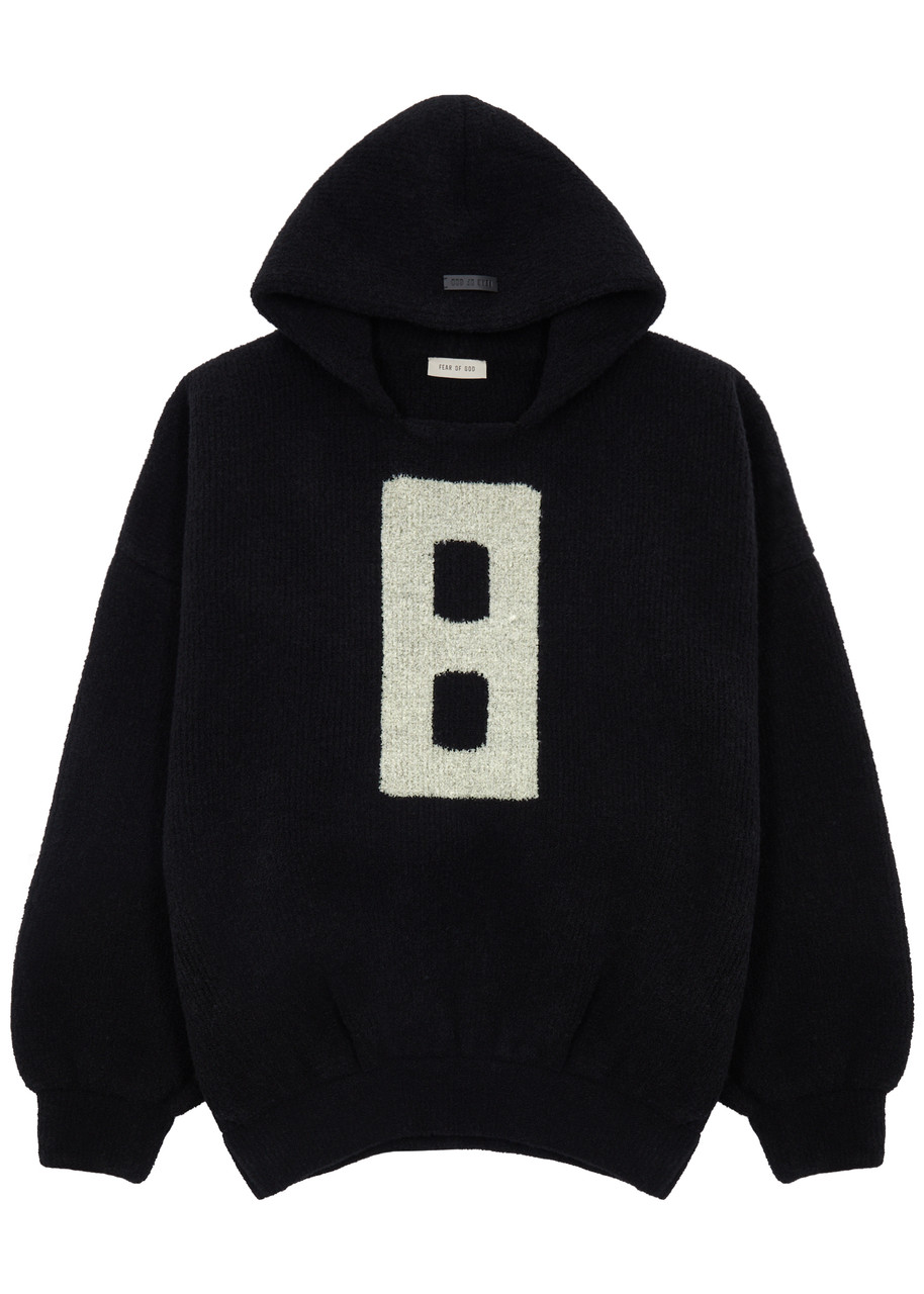 8 Hooded Bouclé Wool-blend Sweatshirt