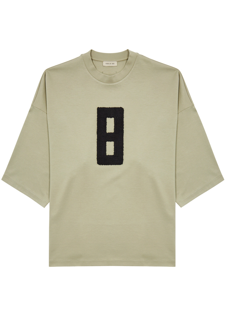 8 Milano Embroidered Jersey T-shirt