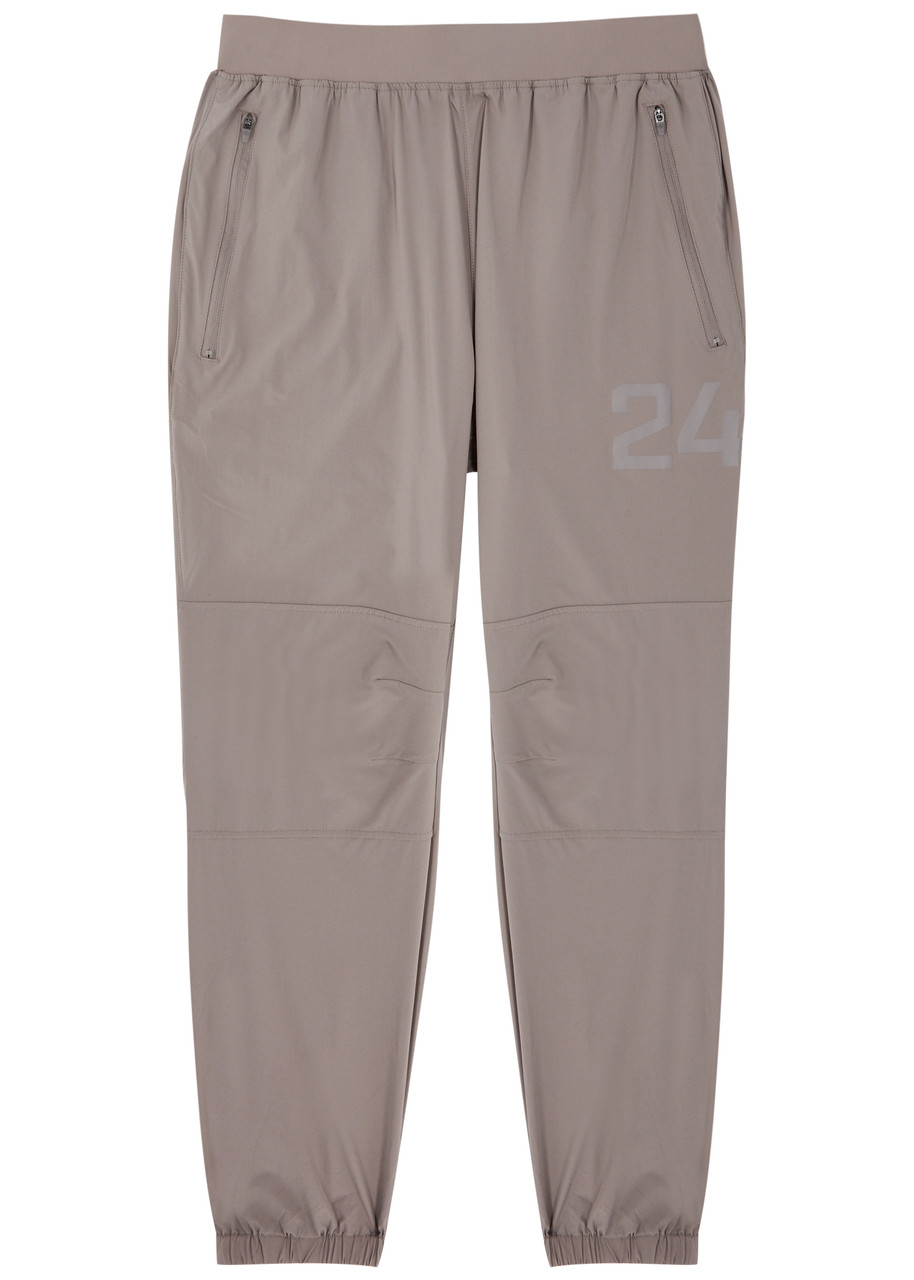 Represent 247 Printed Shell Sweatpants - Grey- S