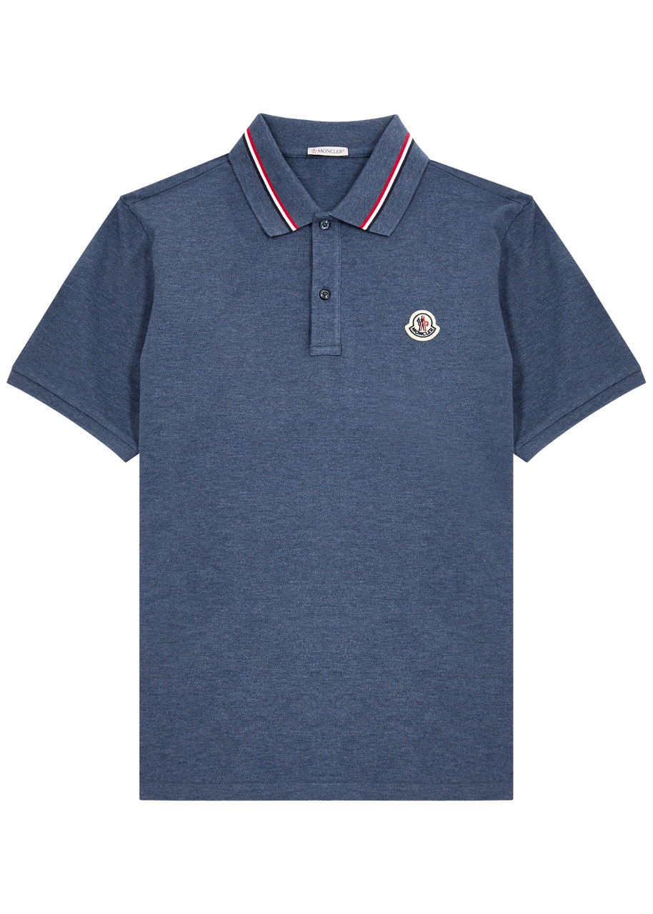 Logo Piqué Cotton Polo Shirt