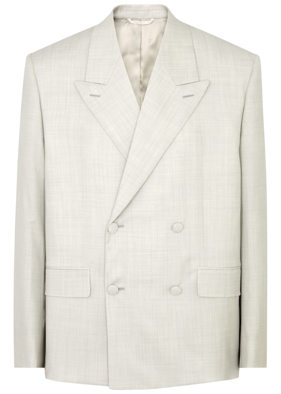 Double-breasted Wool Blazer