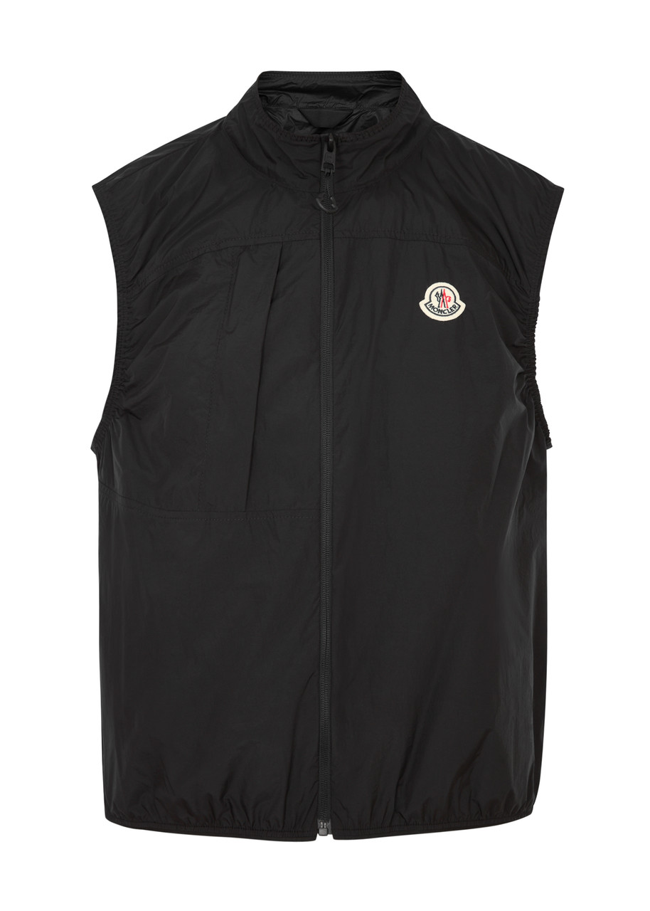 Moncler Arashi Shell Gilet – Black – 2 (UK38 / M)