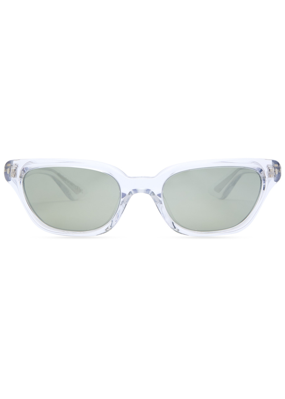 OLIVER PEOPLES OLIVER PEOPLES X KHAITE NARROW CAT-EYE SUNGLASSES