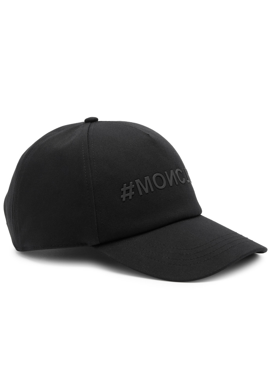 Moncler Grenoble Day-namic Logo Cotton cap - Black - One Size