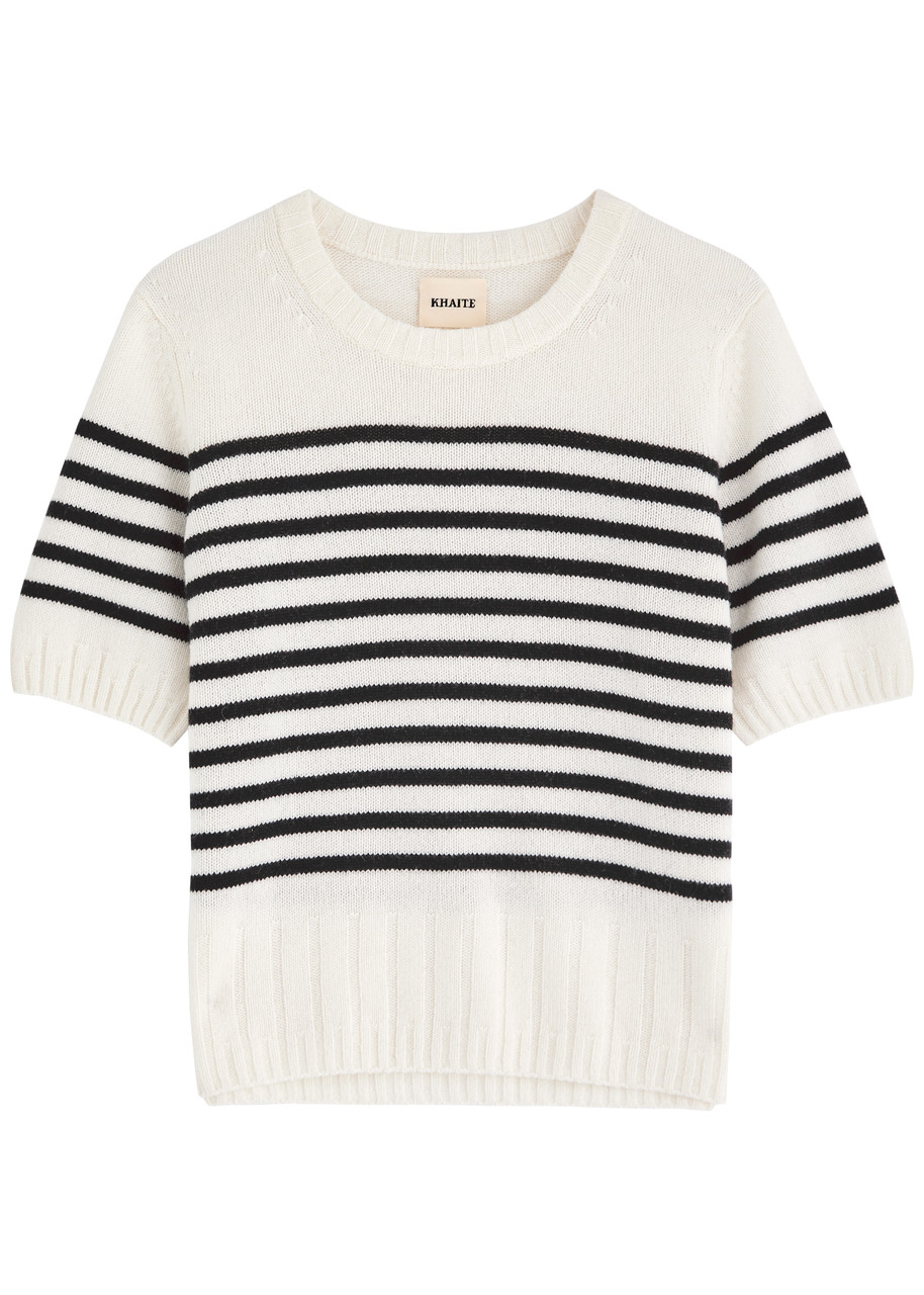 Khaite Luphia Cashmere Sweater In Cream
