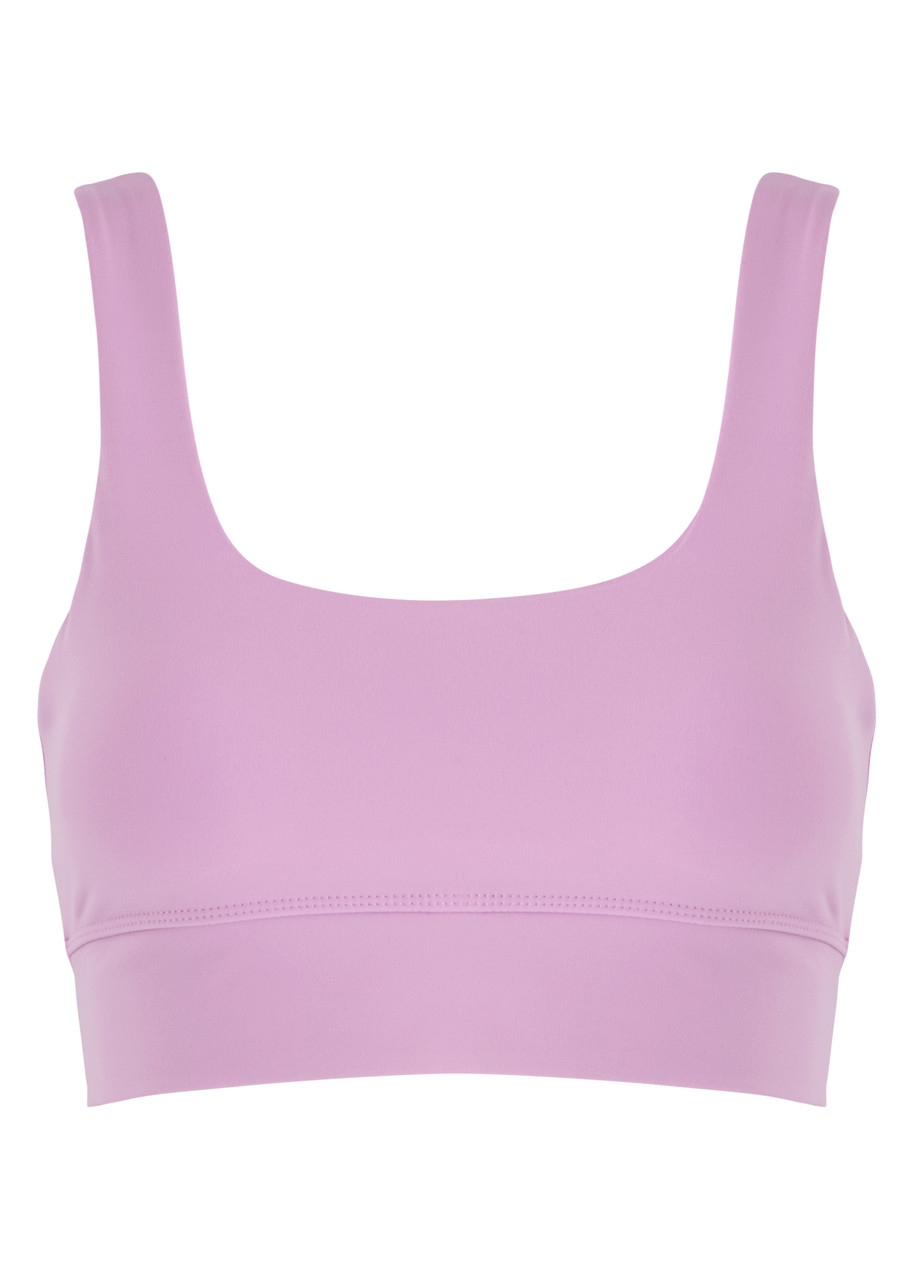 Varley Freesoft Cori Stretch-jersey bra top - Purple - M (UK12 / M)