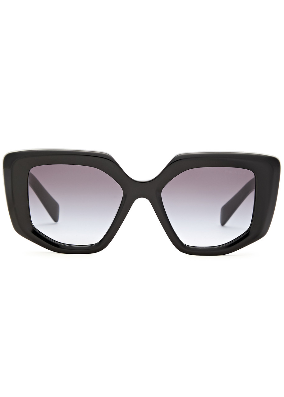 PRADA PRADA SYMBOLE SQUARE-FRAME SUNGLASSES
