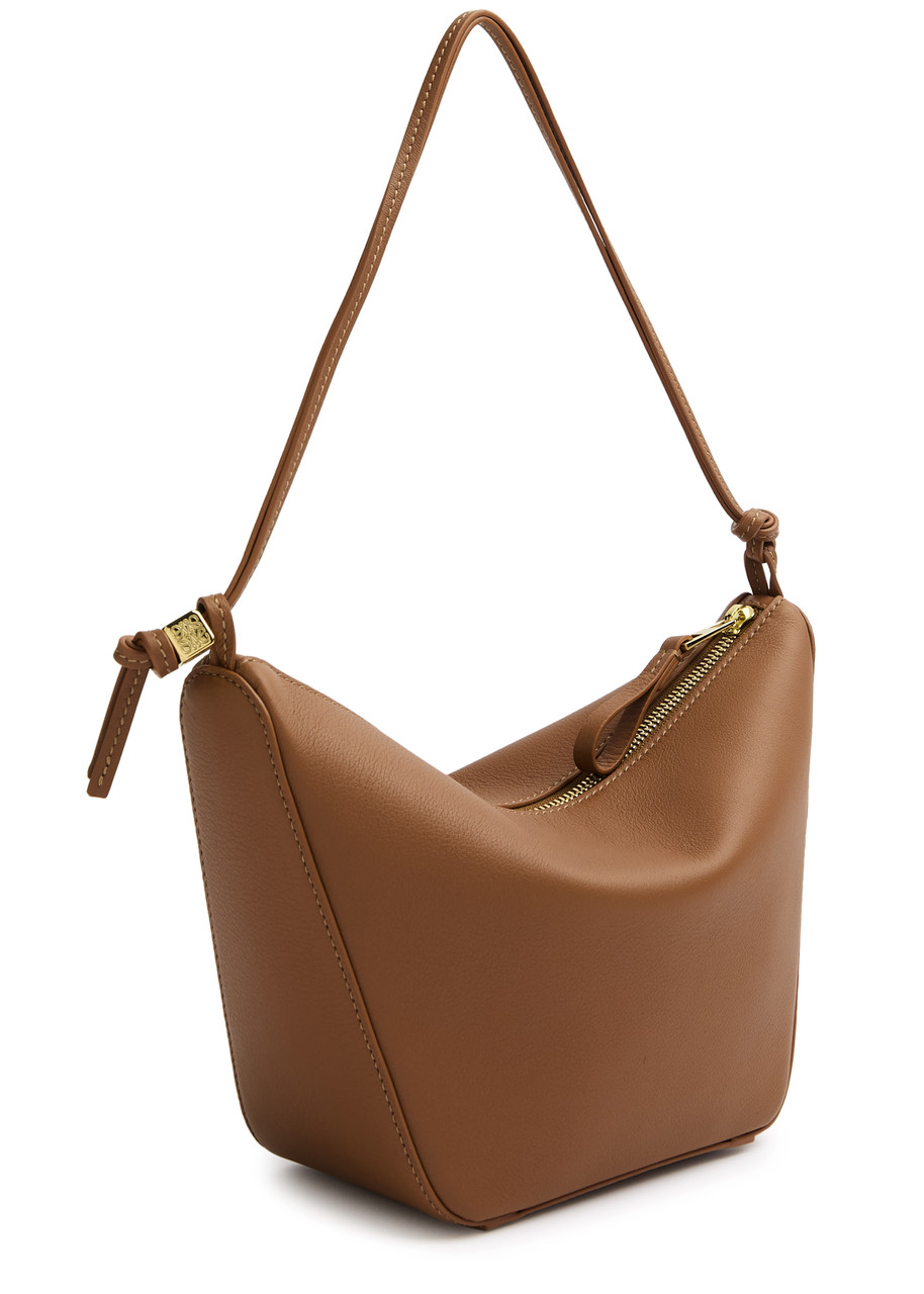 LOEWE LOEWE HAMMOCK HOBO MINI LEATHER SHOULDER BAG