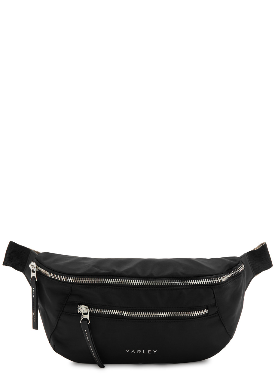 Varley Lasson Nylon Belt Bag In Black