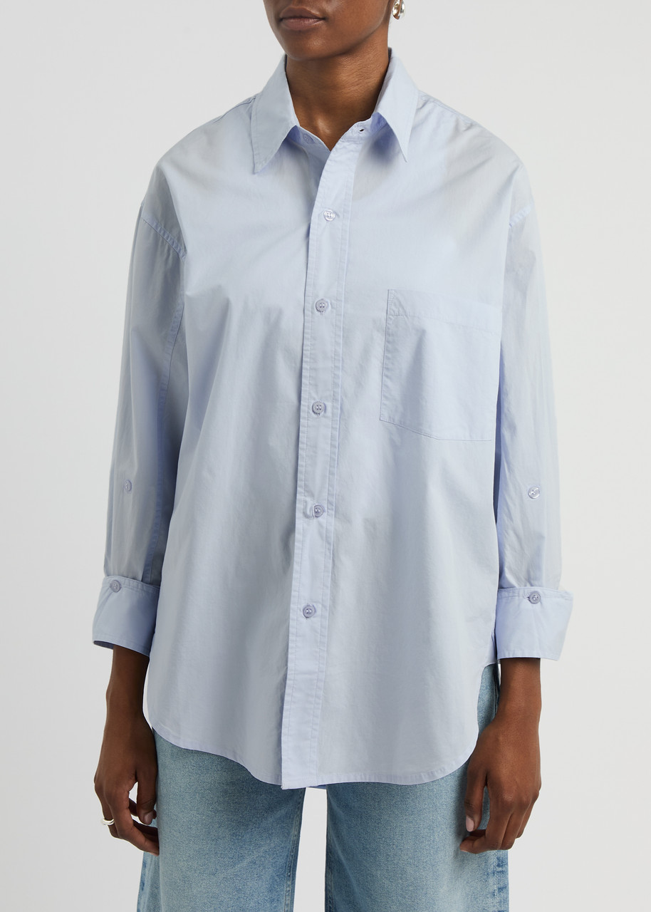 Citizen Of Humanity Citizens Of Humanity Kayla Button Front Shirt In Blue