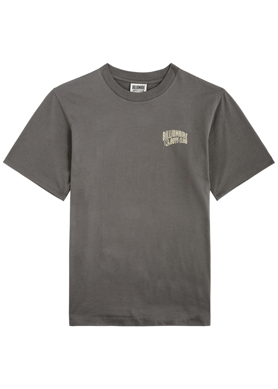 Billionaire Boys Club Arch Logo Cotton-jersey T-shirt In Grey