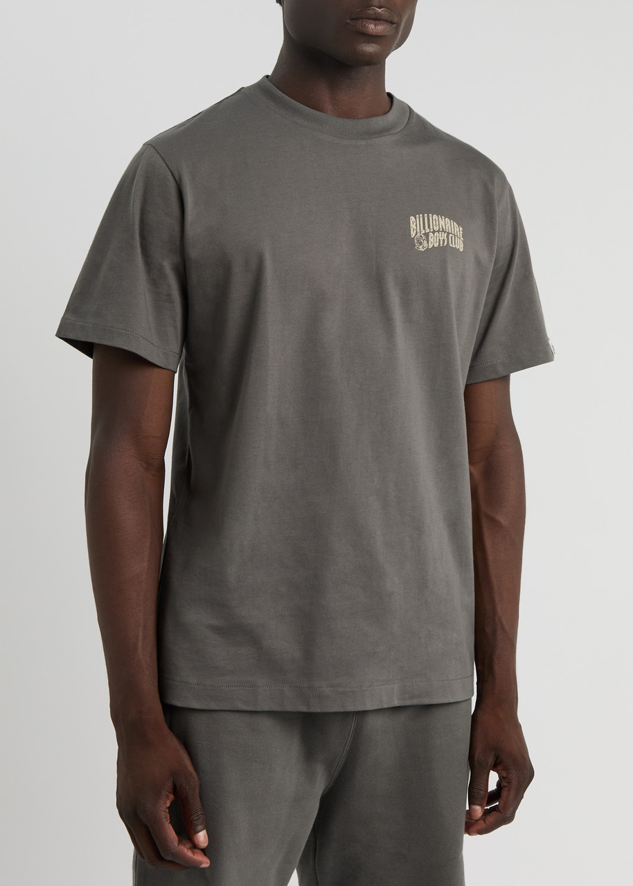 Shop Billionaire Boys Club Arch Logo Cotton T-shirt In Grey