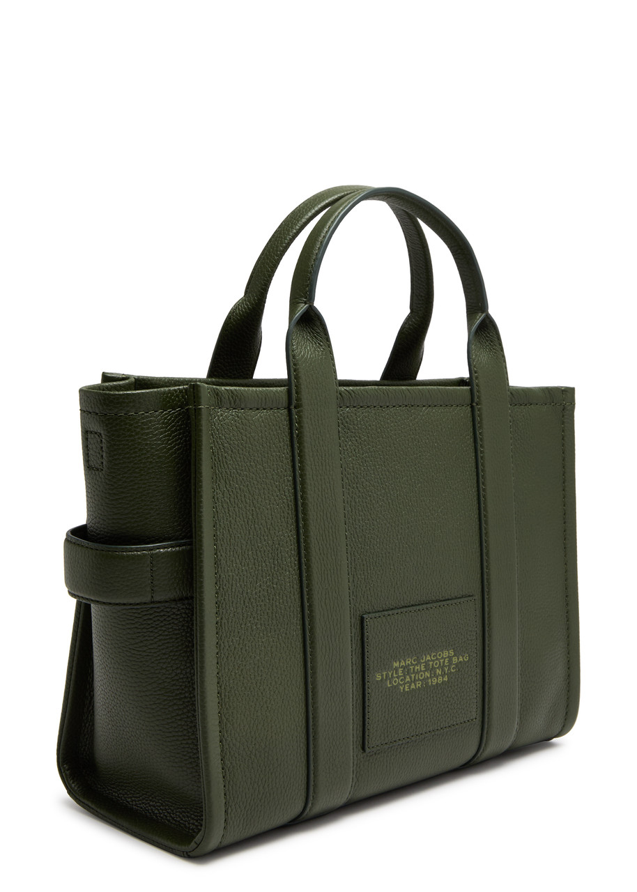 Marc Jacobs The Tote Medium Leather Tote In Khaki