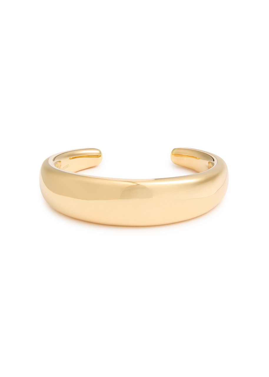 Lie Studio The Emma 18kt Gold-plated Cuff - M/L