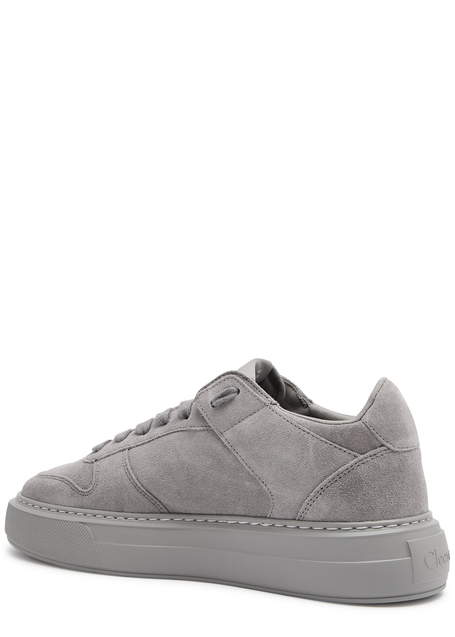 Cleens Ollie Suede Sneakers In Grey