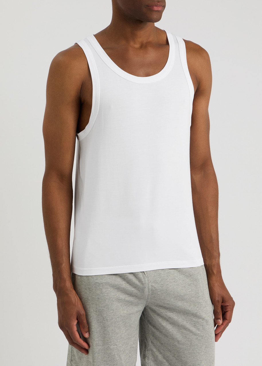  Che Stretch-jersey Tank - White - M 