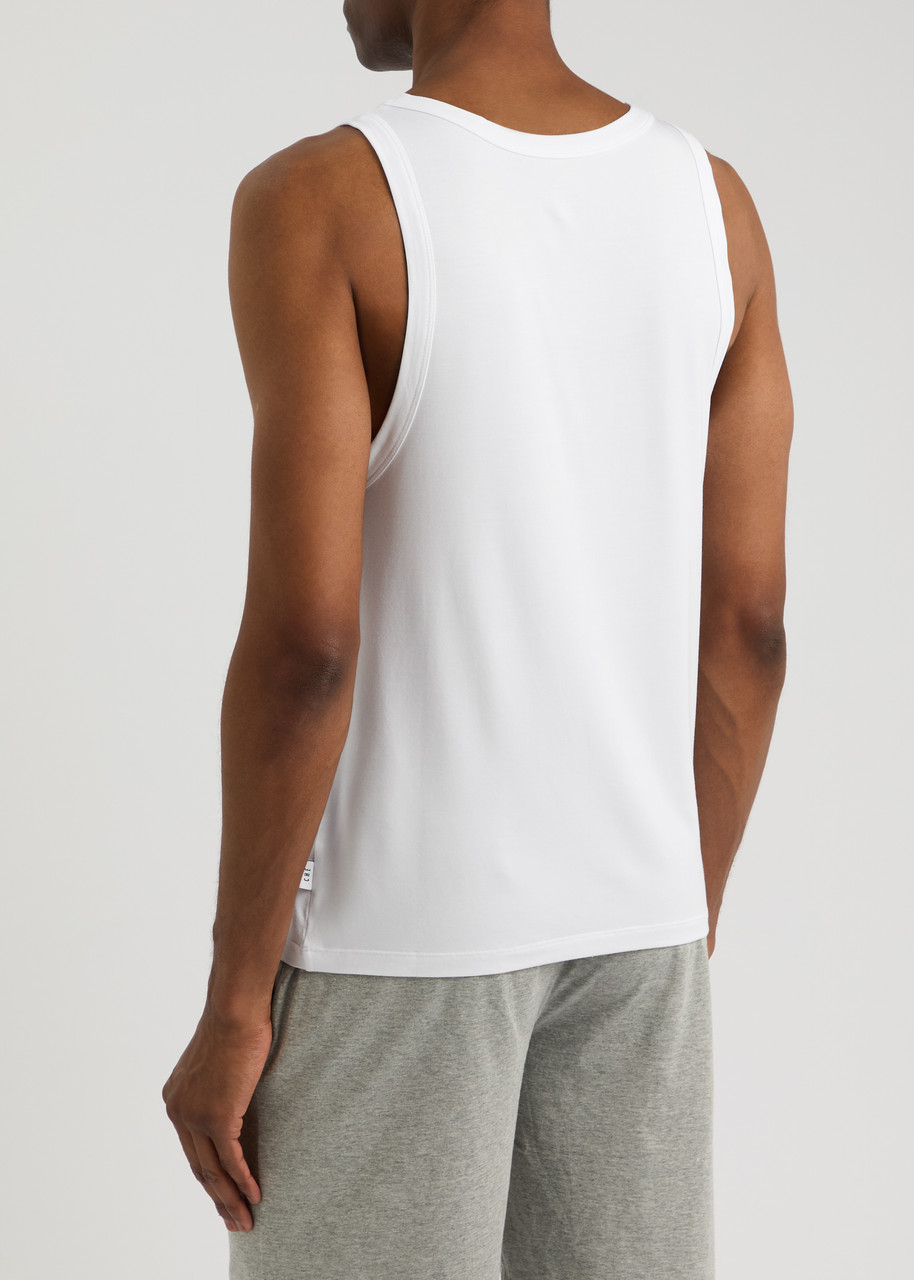  Che Stretch-jersey Tank - White - M 