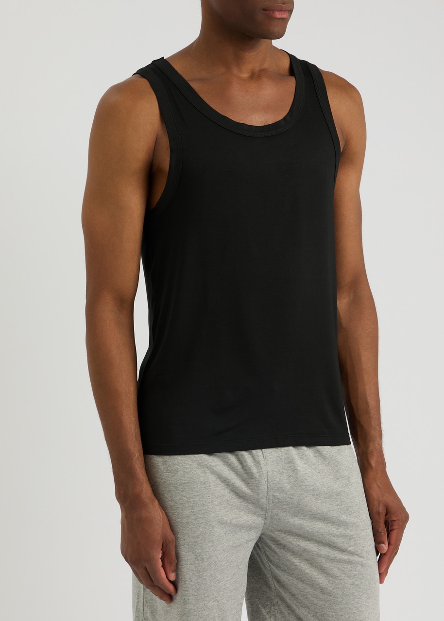  Che Stretch-jersey Tank - Black - Xl 