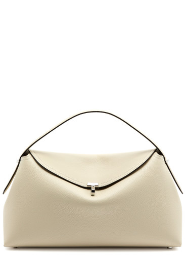 TOTEME T-Lock leather top handle bag | Harvey Nichols