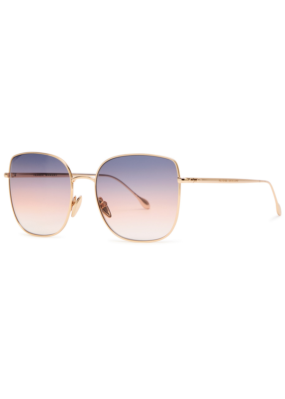 Isabel Marant Square-frame Sunglasses - Pink - One Size