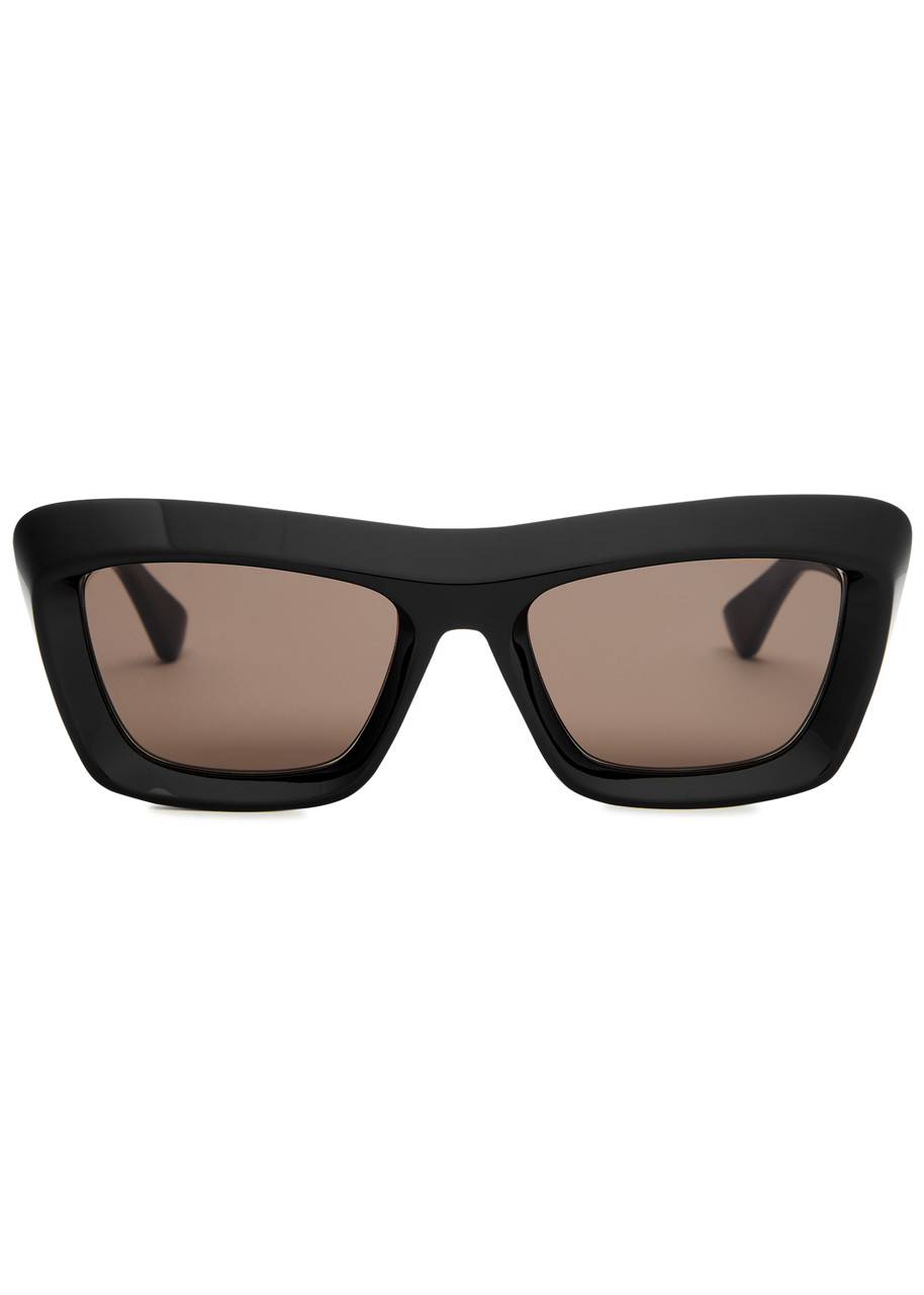 BOTTEGA VENETA BOTTEGA VENETA SQUARE CAT-EYE SUNGLASSES