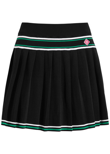 新品　BRIEFING WS STRETCH PLEATED SKIRT S CASABLANCA Pleated stretch-knit mini skirt | Harvey Nichols