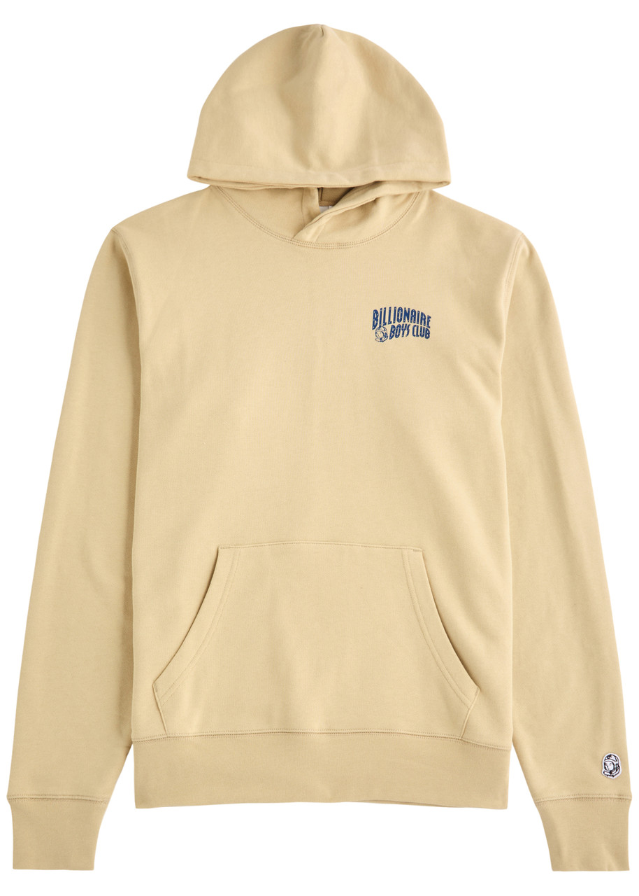 Billionaire Boys Club Arch Logo Hooded Cotton Sweatshirt - Sand - XL