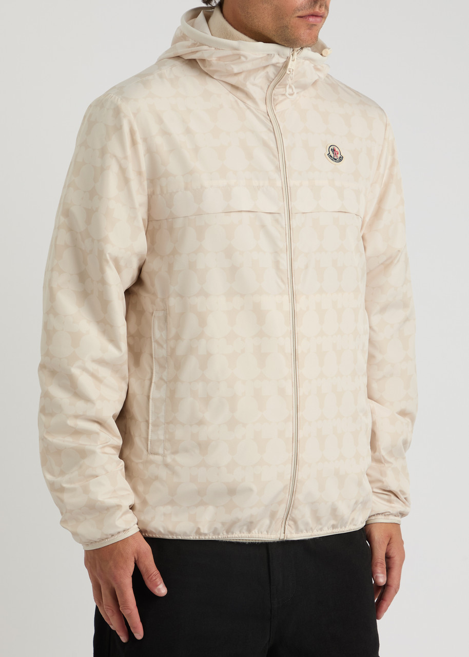 Moncler Ifaty Rain Jacket In Cream