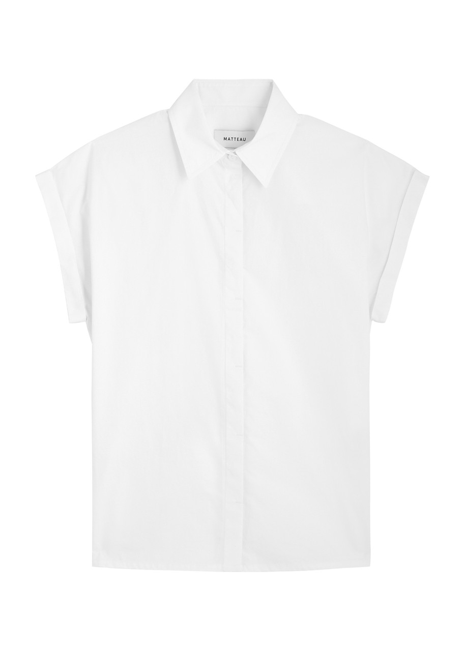 Matteau Cotton Shirt - White - 2 (UK 8 / S)