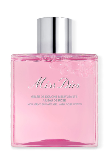 Dior Miss  Indulgent Shower Gel With Rose Water 175ml In White