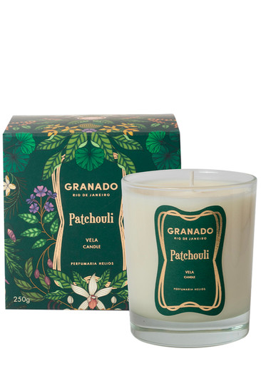 Granado Patchouli Candle 250g In Green