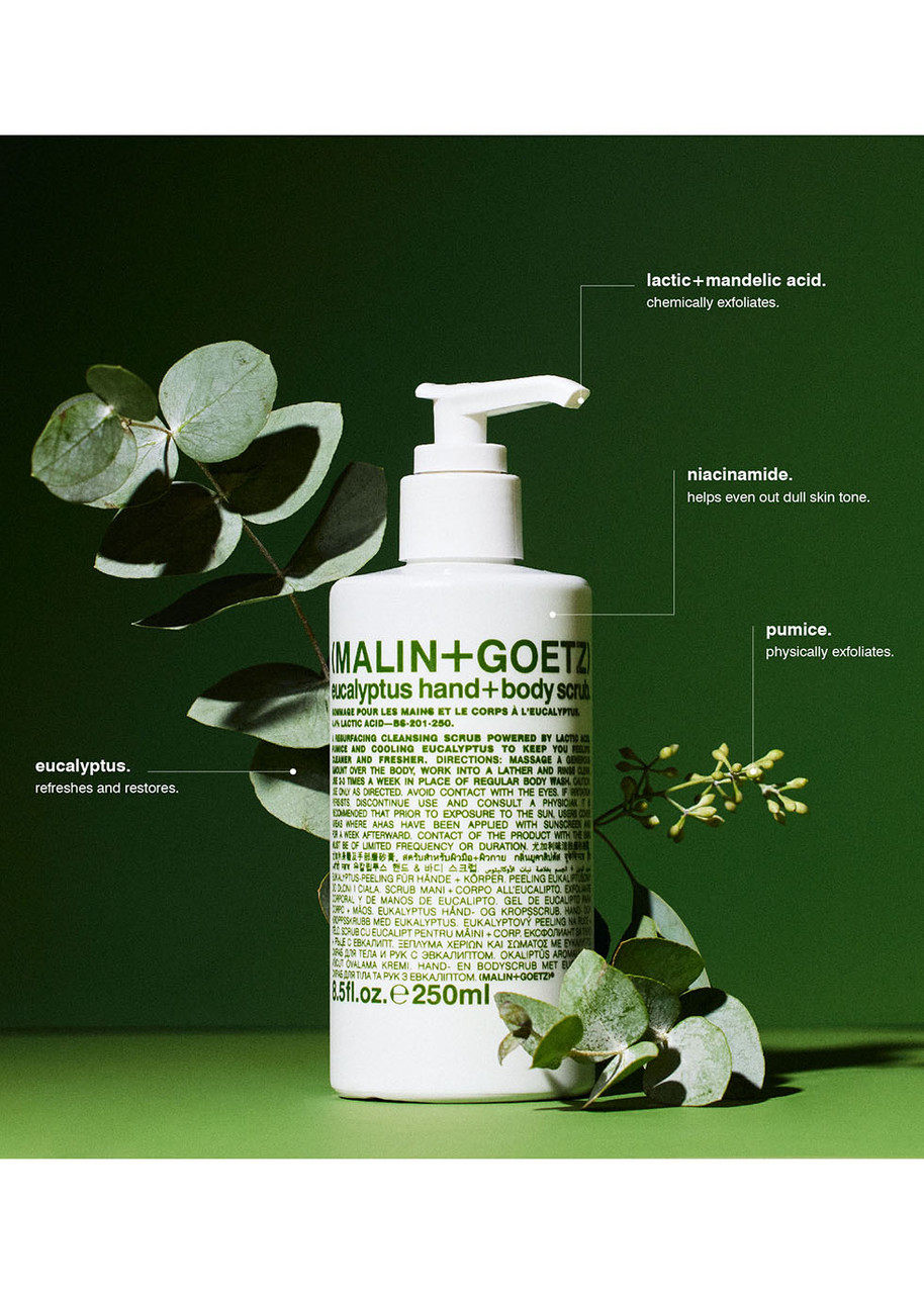  Malin+goetz Eucalyptus Hand And Body Scrub 