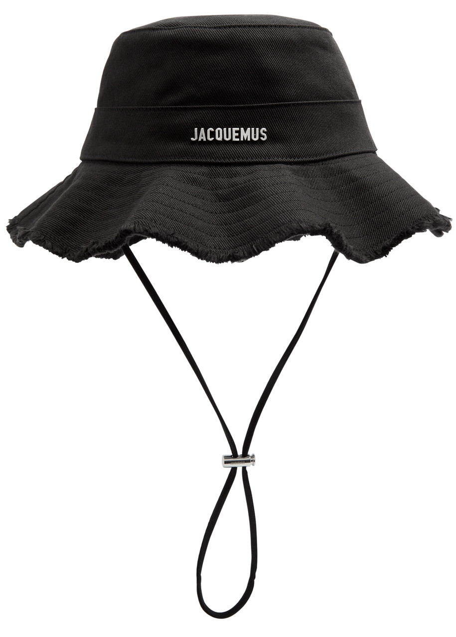 Jacquemus Le Bob Artichaut Canvas Bucket hat - Black - 58 (58cm / M)