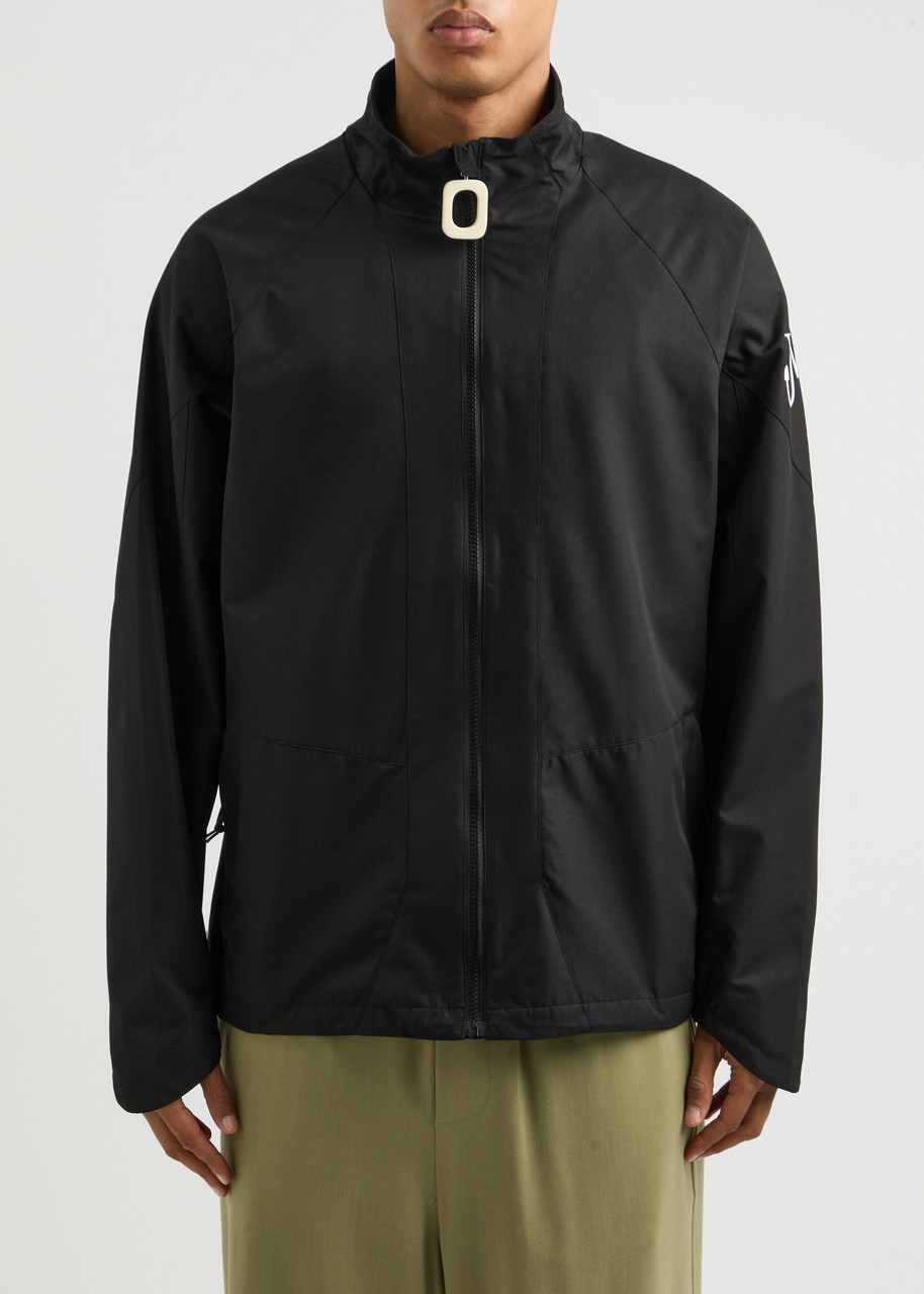 Shop Jw Anderson Shell Track Jacket In Black