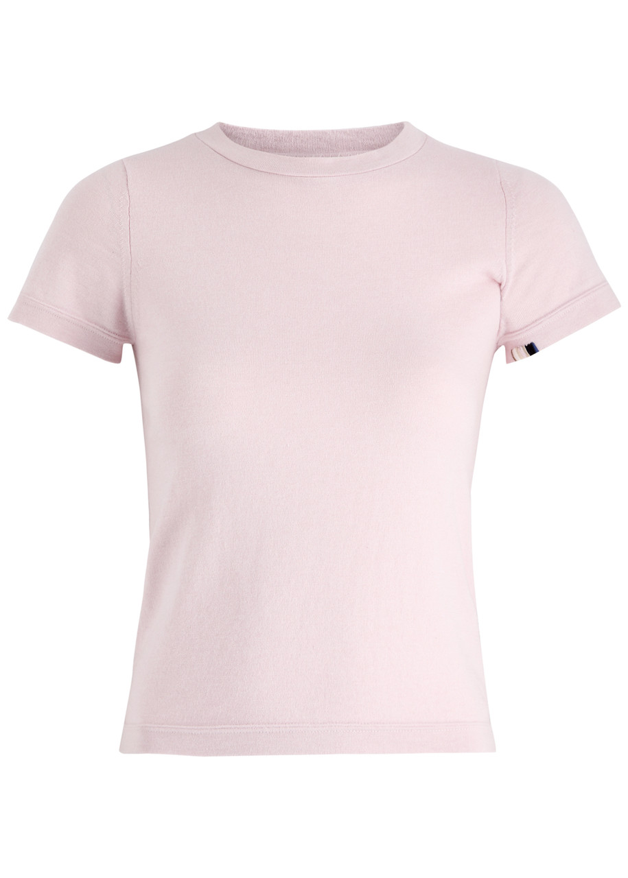 Extreme Cashmere N°292 America Cotton-blend T-shirt In Pink Light