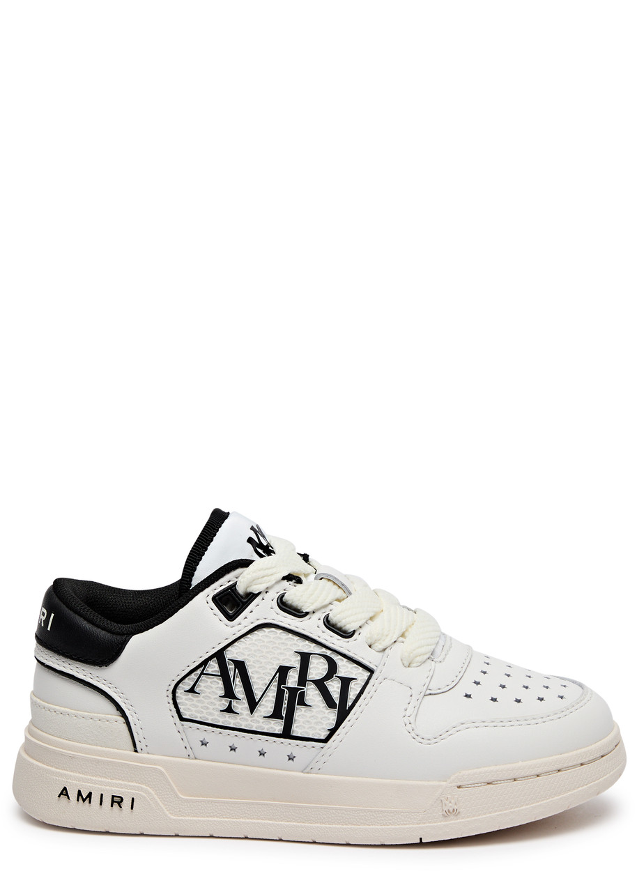 Amiri Kids Classic Logo Leather Sneakers - White - 31 (IT31/ UK12.5 Kids)