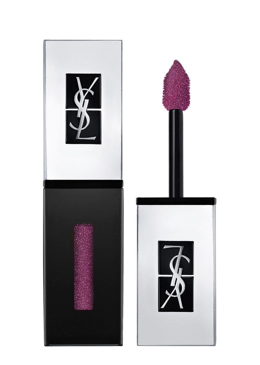 Saint Laurent Yves Vernis À Lèvres Liquid Lipstick In 503 Neon Prune