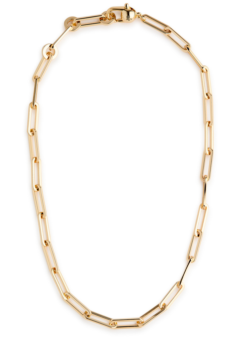 Jenny Bird Andi Slim Gold-dipped Chain Necklace - One Size