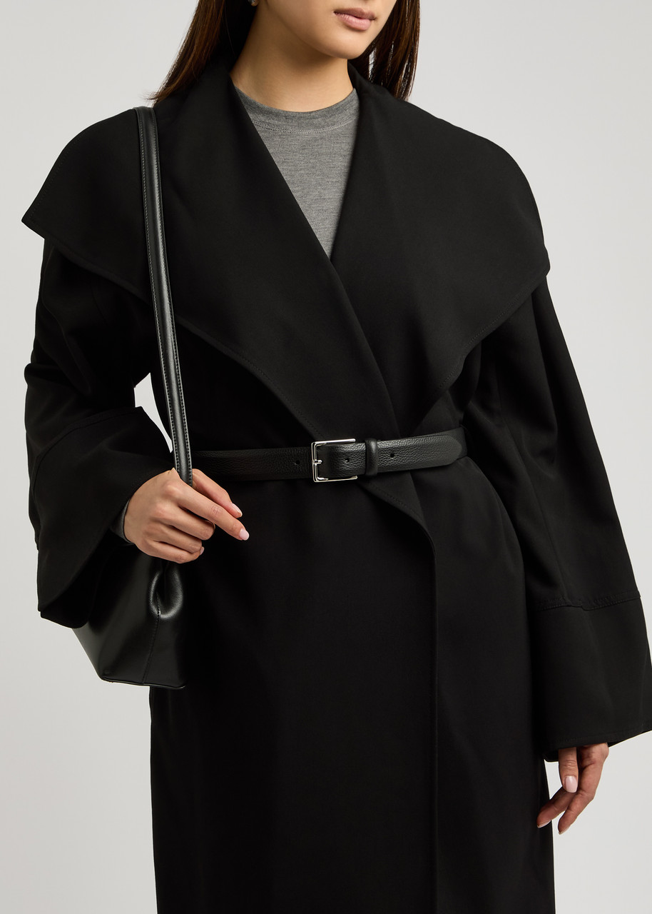 Andersons Belts Grained Leather Belt In Black
