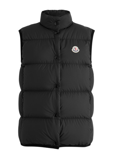 MONCLER Badia quilted shell gilet | Harvey Nichols