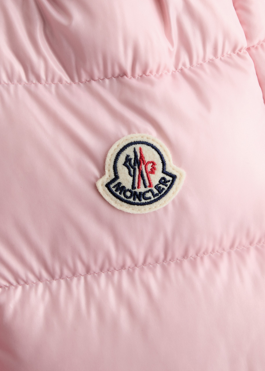 Moncler Kids Ania Quilted Shell Gilet (8-10 Years) In Pink