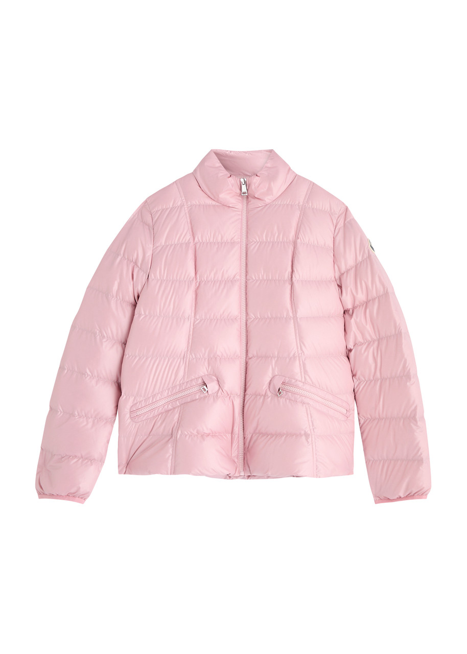 Moncler Kids Ainay Quilted Shell Jacket (12-14 Years) - Pink - 12A (12 Years)